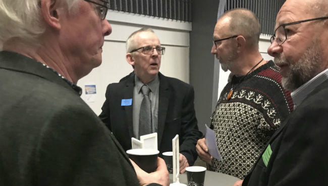 Situationsfoto fra Borgermøde i Nationalpark Skjern Å-regi Skjern den 6. marts 2019. Foto Merete Jensen